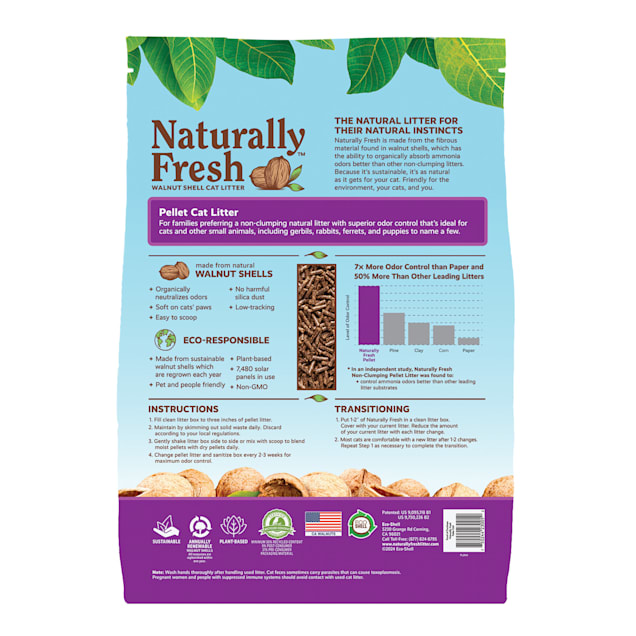 Naturally fresh walnut litter best sale