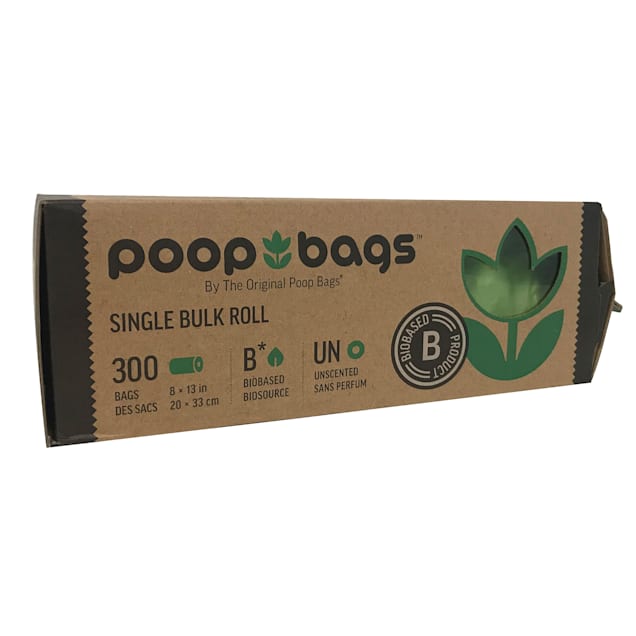 Dog Waste Poop Bags, 300 Bags on a Single Roll