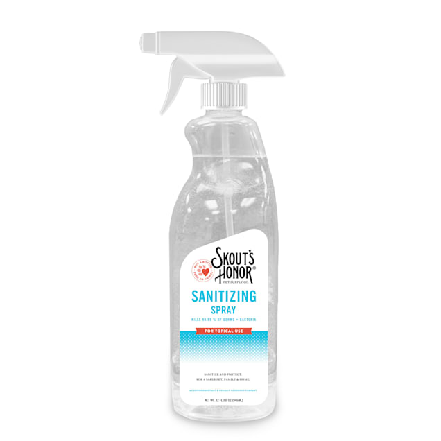 Skout s Honor Sanitizing Spray for Topical Use for Dogs 32 fl. oz