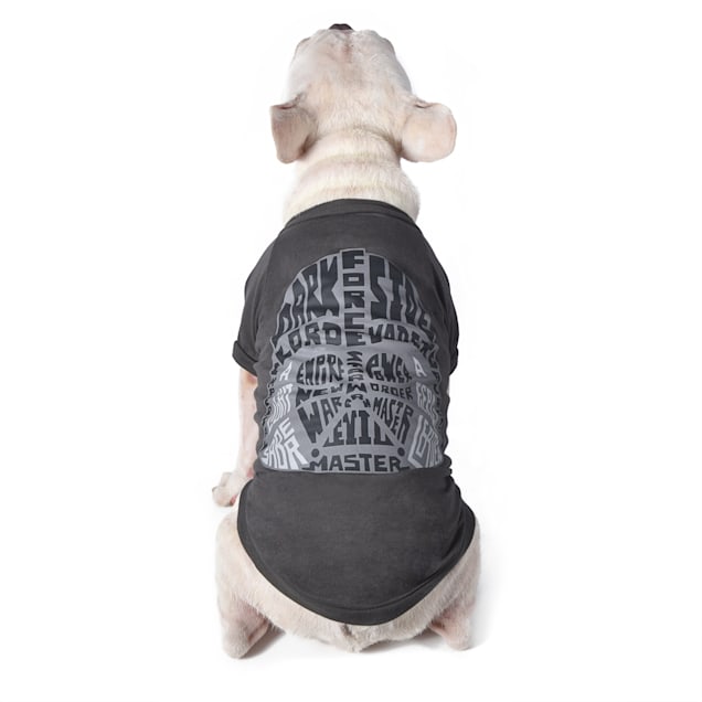 fetch for pets star wars black darth force darth vader dog t shirt small