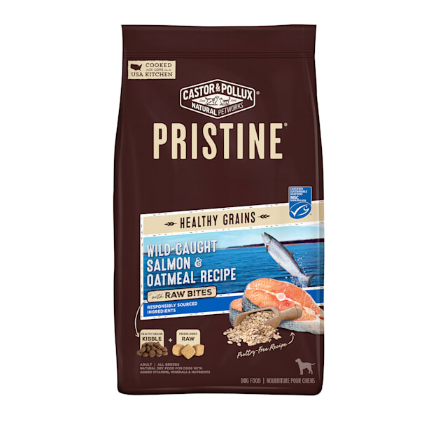 Castor Pollux Pristine Wild Caught Salmon Oatmeal Recipe with
