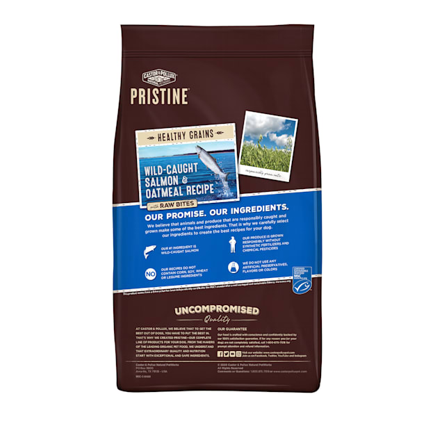 Castor Pollux Pristine Wild Caught Salmon Oatmeal Recipe with