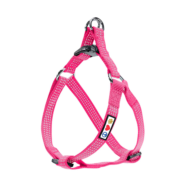 Small pink dog harness sales