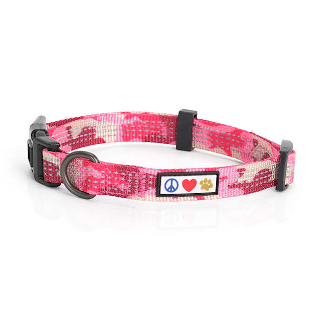 Wide pink dog hot sale collar