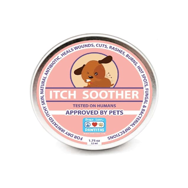 Pawtitas Natural Organic Oatmeal Dog Itching Skin Relief Balm, 1.75 fl. oz. - Carousel image #1