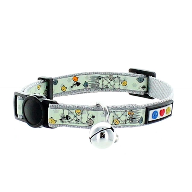 Grey kitten collar online