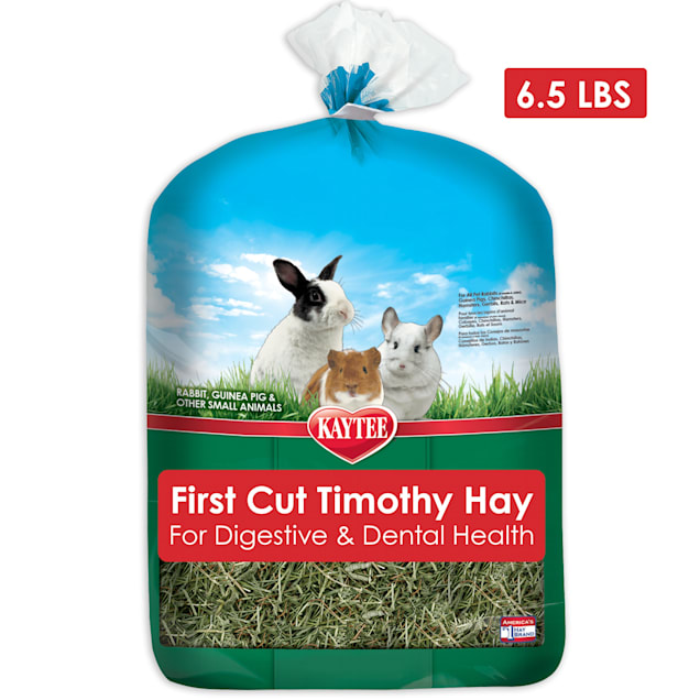 Kaytee First Cut Timothy Hay Small Animal Treats, 6.5 lbs. - Carousel image #1