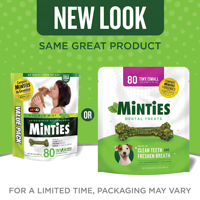 Minties dog treats walmart hot sale