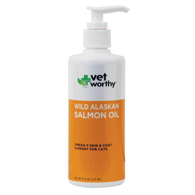 Vet Worthy Wild Alaskan Salmon Oil for Cats 8 fl. oz. Petco