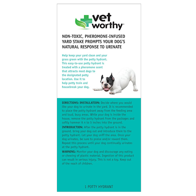 Vet Worthy Potty Hydrant Scented Training Aid for Dogs