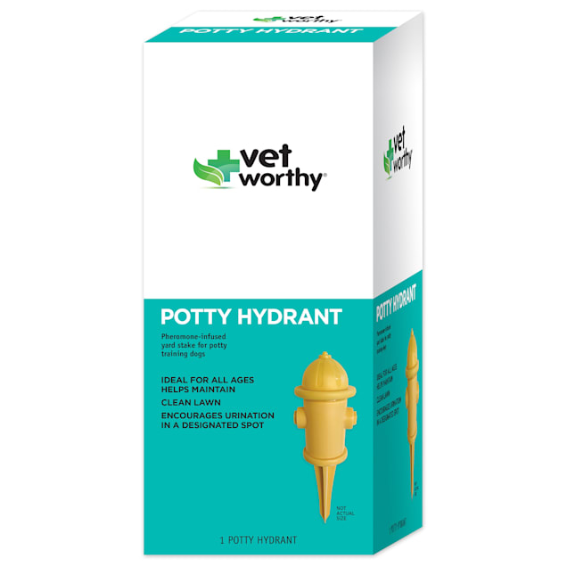 Top paw potty time fire hydrant discount