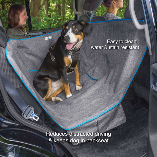 Petco Quilted Hammock Pet Car Seat Cover, 58-in X 59-in, Grey