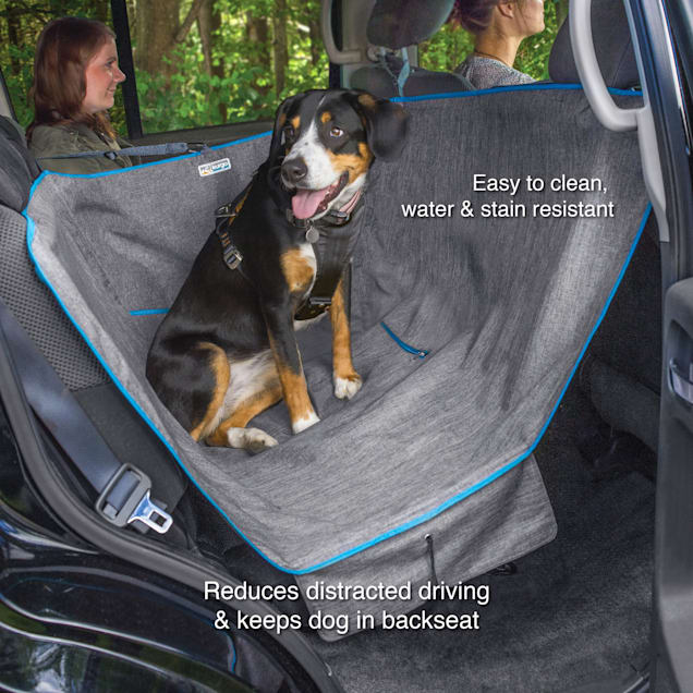 Kurgo Heather Grey Half Hammock for Dogs, 55 L X .02 W X 56 H