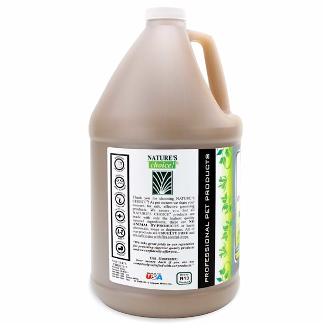 Nature s Choice Aloe Oatmeal Pet Shampoo 1 Gallon Petco