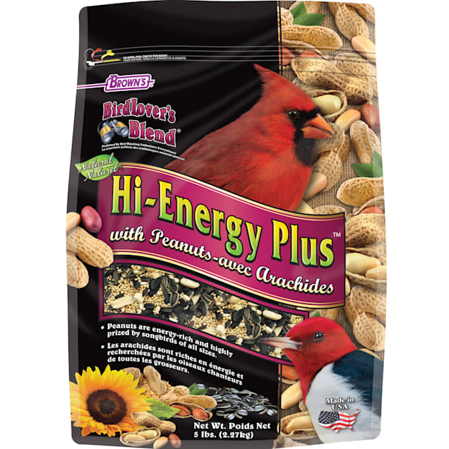 FM Browns Bird Lover's Blend Hi-Energy Plus with Peanuts Dry Food, 5 lbs. - Carousel image #1