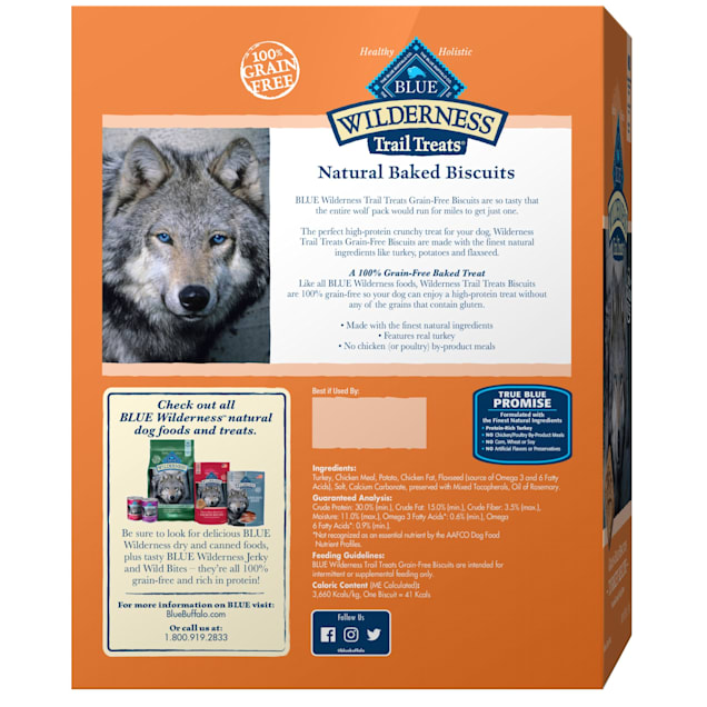 Blue wilderness trail treats turkey hot sale