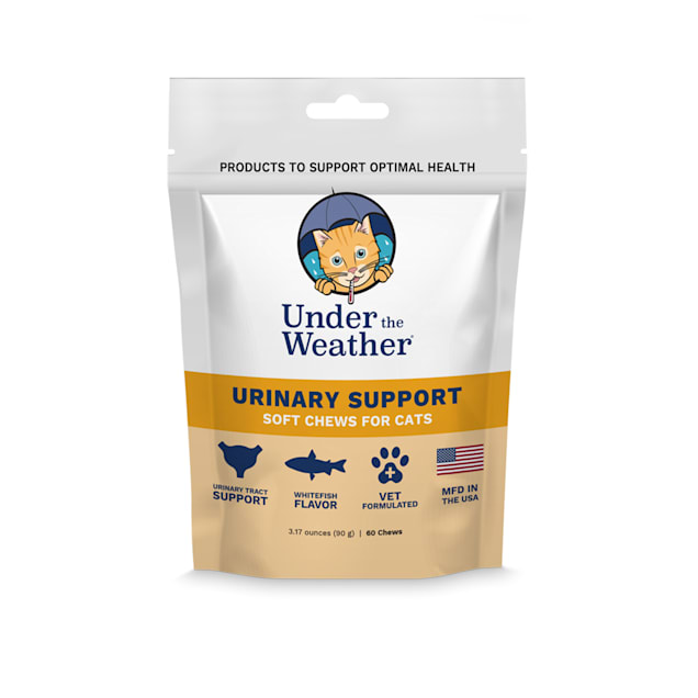 Under the Weather Urinary Support Soft Chews for Cats, Count of 60 - Carousel image #1