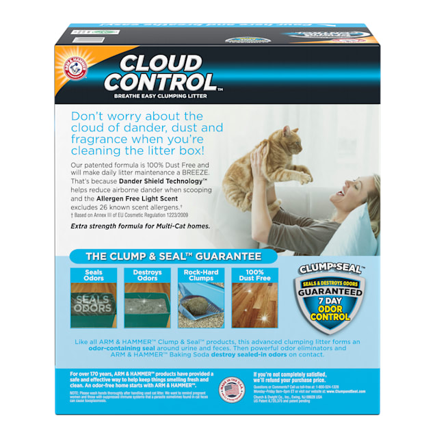 Arm Hammer Cloud Control Platinum Clumping Cat Litter 37 Lbs Petco