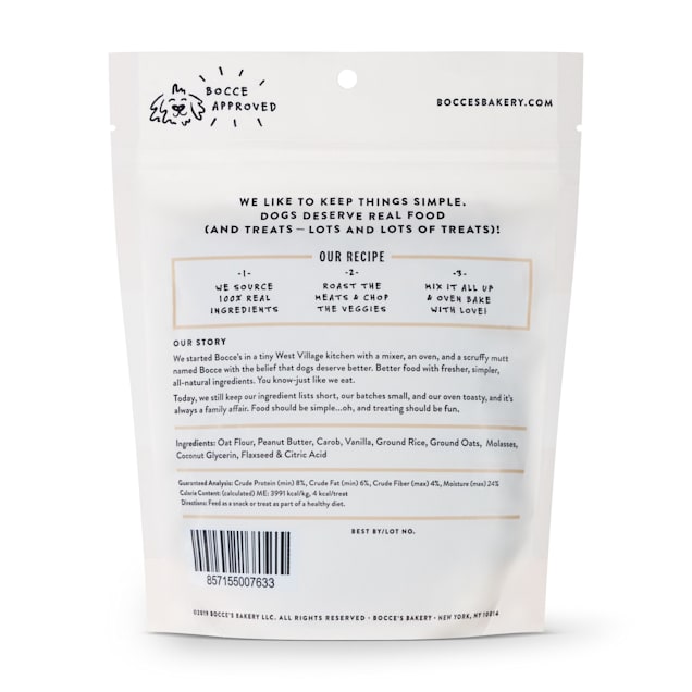 Bocce's Bakery Mud Pie Oh My Training Bites Dog Treats, 6 oz.