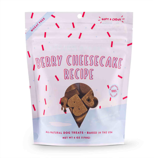 Bocce's Bakery Berry Cheesecake Soft & Chewy Dog Treats, 6 oz. - Carousel image #1