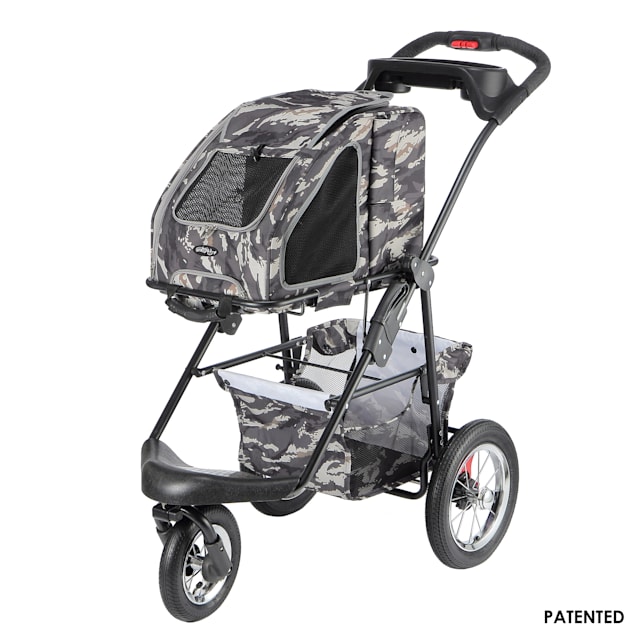 Petique Camo 5-in-1 Travel System Pet Stroller - Carousel image #1