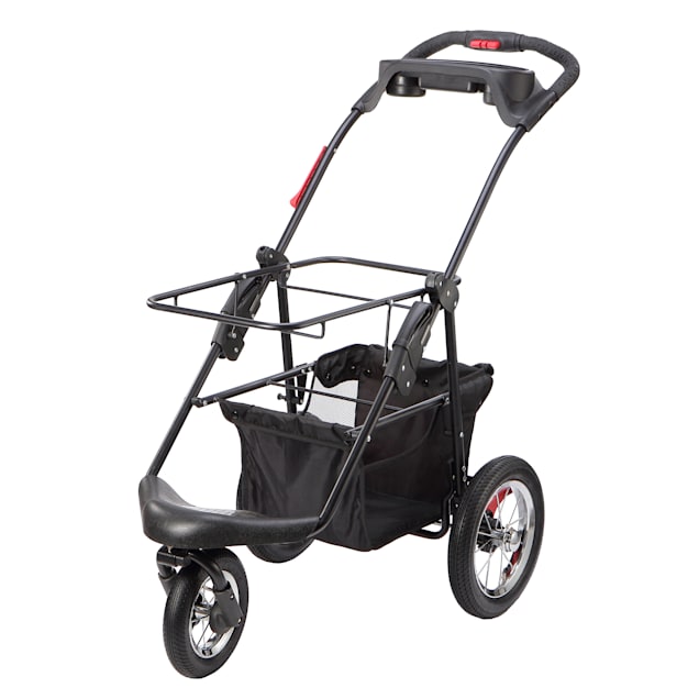 Petique Black 5 in 1 Frame Pet Stroller Petco