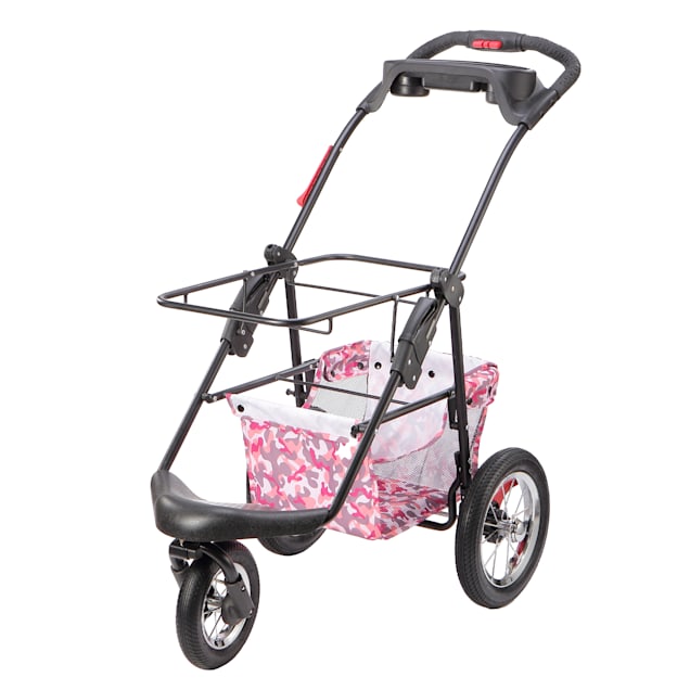 Petique Pink Camo 5-in-1 Frame Pet Carrier, Medium - Carousel image #1