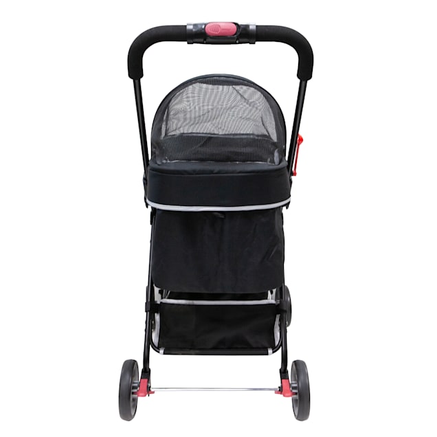 Petique Black Swift Pet Stroller Petco