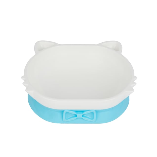 Petique Blue Eco-Friendly PLA Pet Dish Bowl for Cats - Carousel image #1