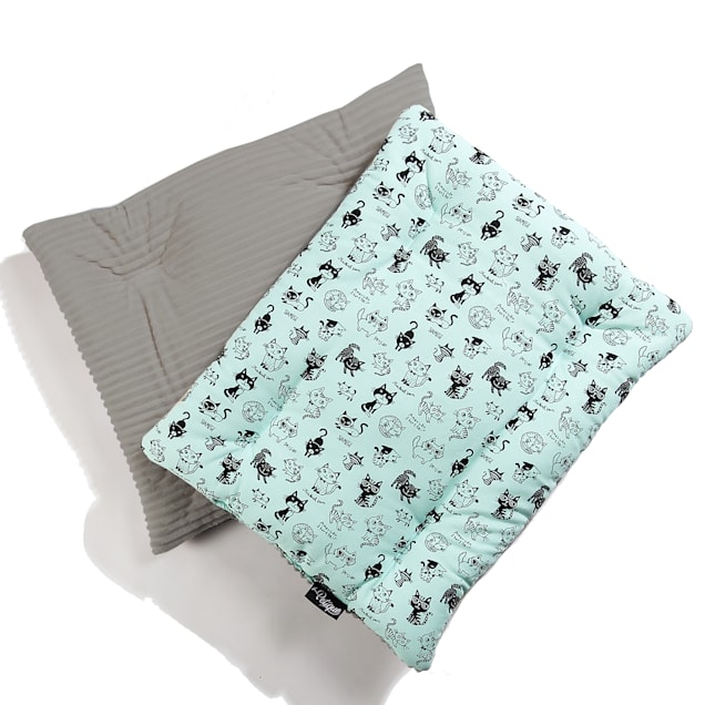 Petique Kittens Comfy Mat Pet Bed, 20.5" L X 15" W - Carousel image #1