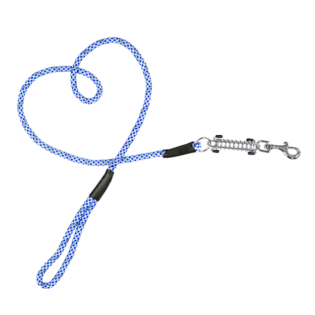 Petique Blue Elektric Dog Leash, Small, 48" L - Carousel image #1