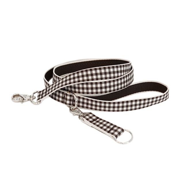 Harry Barker Black Gingham Dog Leash Medium 6 ft. Petco