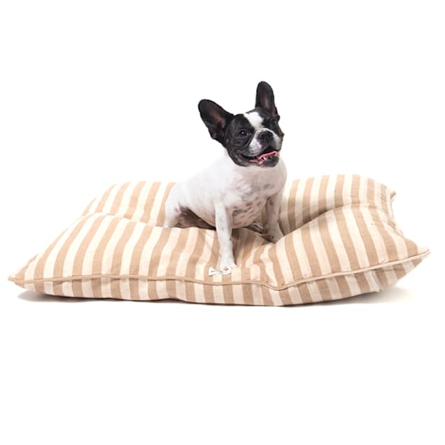 Harry Barker Vintage Stripe Envelope Dog Bed, 44" L X 36" W, Tan Petco