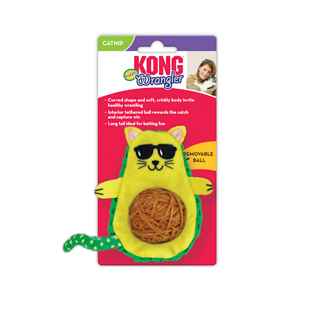 Kong Wrangler Avocato Cat Toys Petco