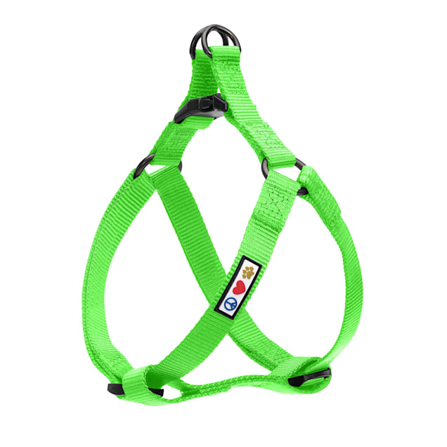 Pawtitas Solid Color Green Puppy or Dog Harness, X-Small - Carousel image #1