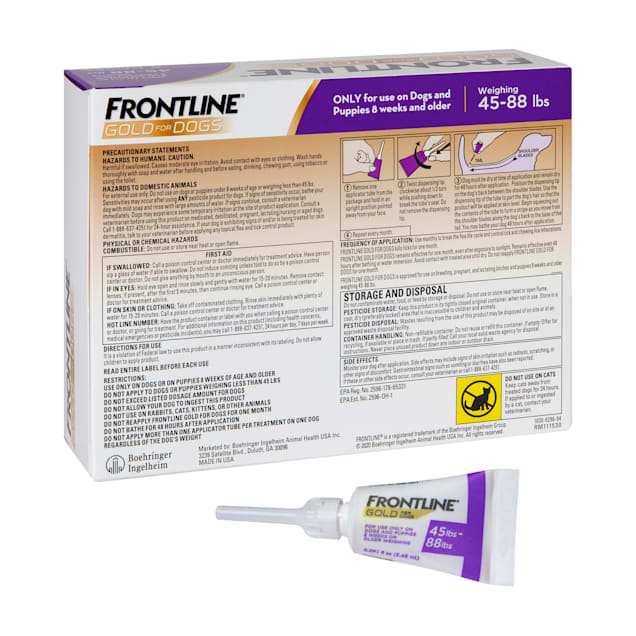 Frontline gold tick outlet