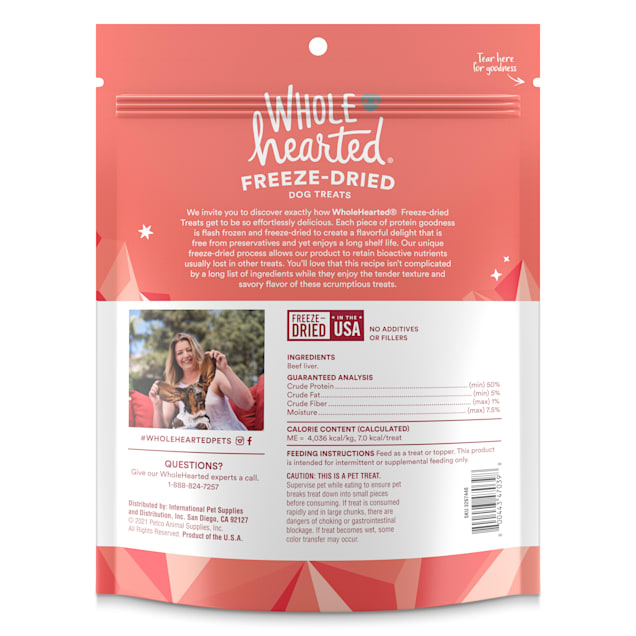 Freeze dried sale liver treats petco