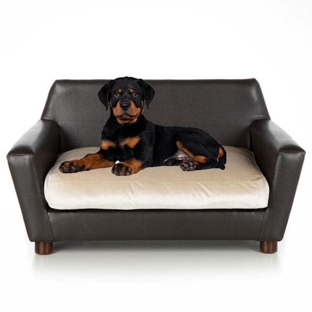 Club Nine Pets Rivoli Orthopedic Dog Bed, 18" L X 28" W X 18" H, Tan - Carousel image #1