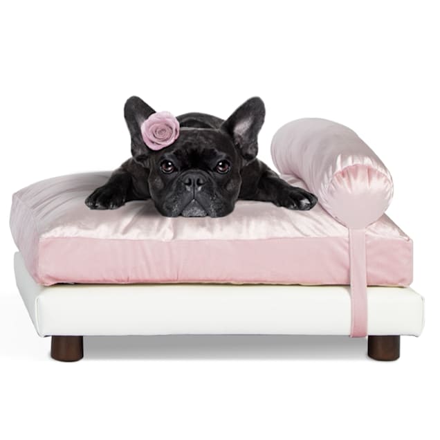 Club Nine Pets Pink Milo Orthopedic Dog Bed, 24" L X 34" W - Carousel image #1