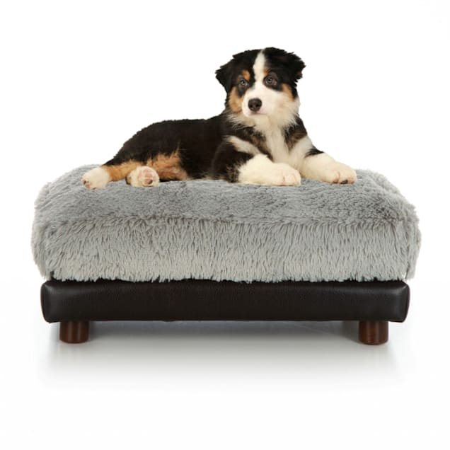 Club Nine Pets Milo Orthopedic Dog Bed, 16" L X 18" W X 12" H, Gray - Carousel image #1