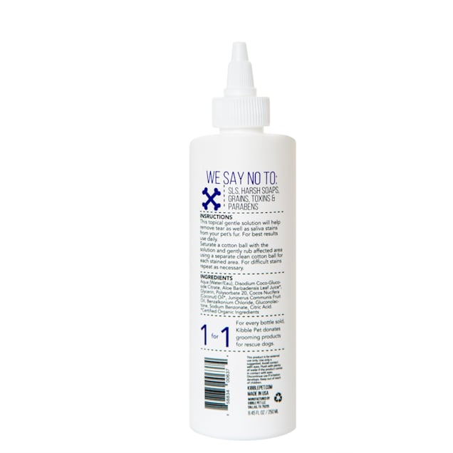 Kibble Pet Tear Stain Remover for Dog and Cat, 8.5 fl. oz.