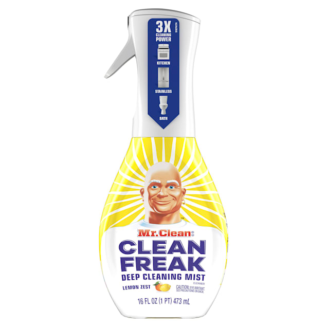 Mr. Clean, Clean Freak Lemon Zest Deep Scent Cleaning Mist Multi-Surface Spray, 16 fl. oz. - Carousel image #1