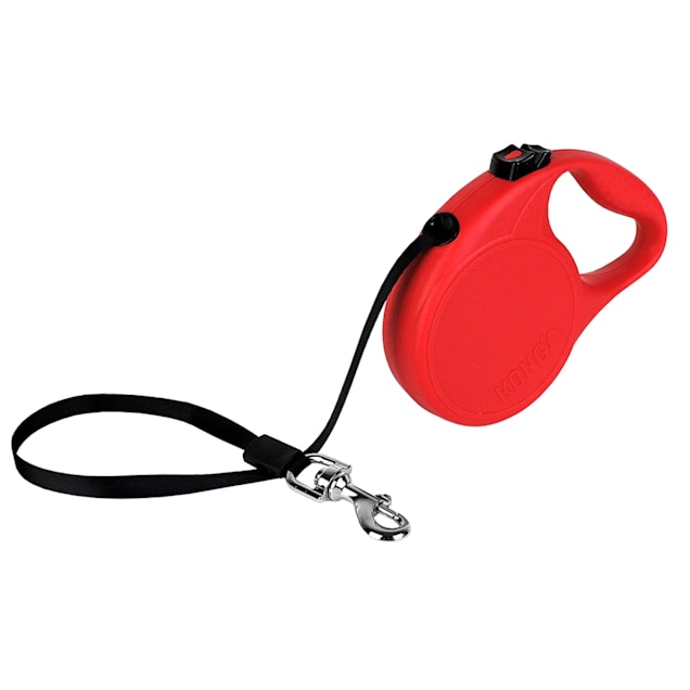 KONG Red Trail Retractable Dog Leash for Dogs Up To 45 lbs., 16 ft. - Carousel image #1