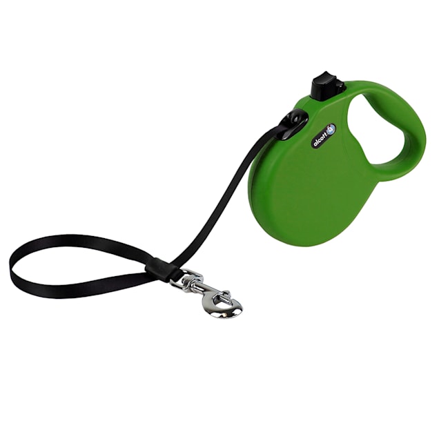 alcott Green Wanderer Retractable Dog Leash for Dogs Up To 110 lbs., 16 ft. - Carousel image #1