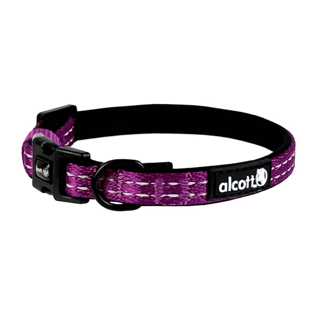 alcott Purple Adventure Dog Collar, X-Small - Carousel image #1