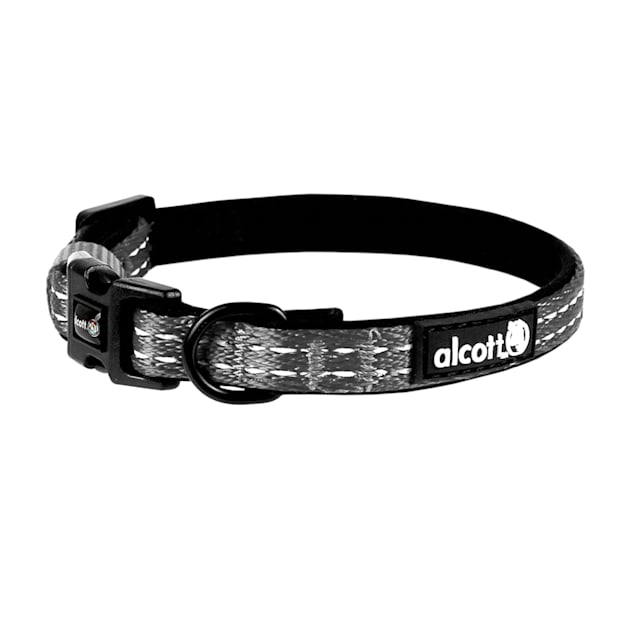 alcott Gray Adventure Dog Collar, X-Small - Carousel image #1
