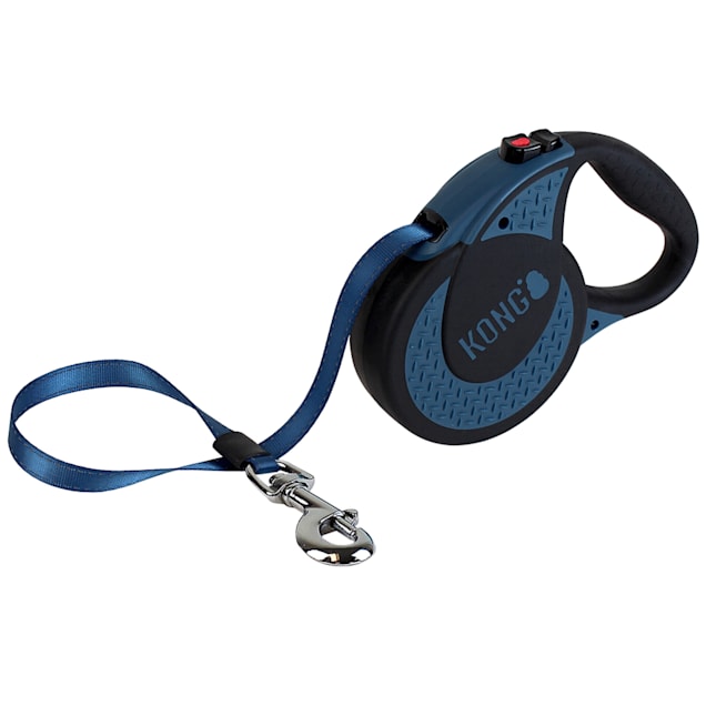 Maximum Comfort Carabiner Dog Lead - Blue