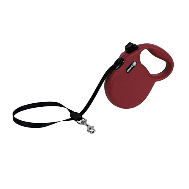 alcott Red Wanderer Retractable Dog Leash for Dogs Up To 45 lbs., 16 ft. - Carousel image #1
