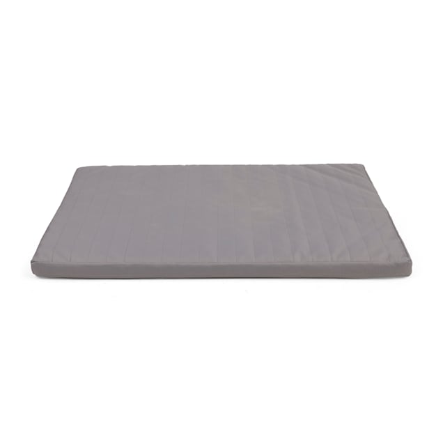 EveryYay Happy Place Dark Grey Durable Dog Mat, 41" L X 26" W X 2" H