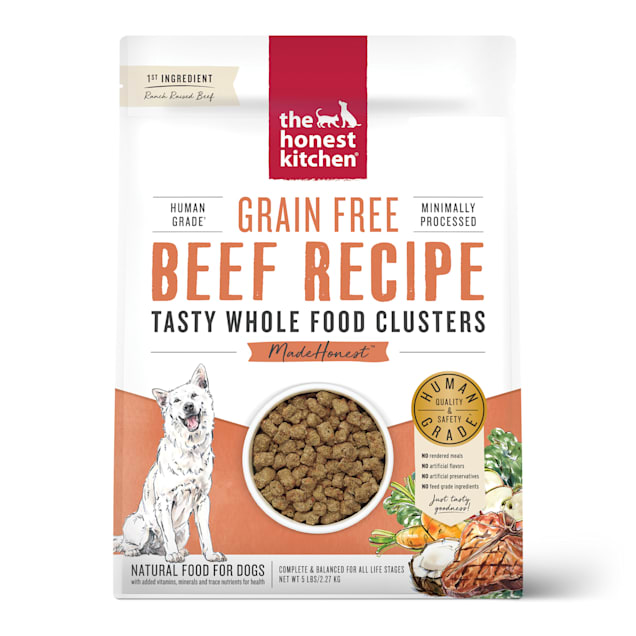 The Honest Kitchen Whole Food Clusters Grain Free Beef Dry Dog